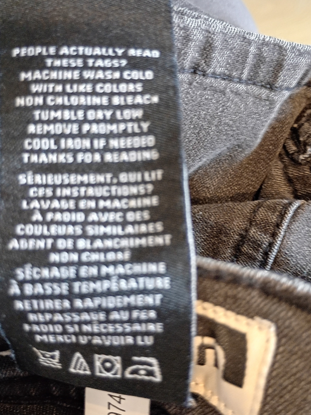 Travis Mathew Men's Charcoal Grey Washed Jeans Straig Leg 32x30 - Picture 13 of 13